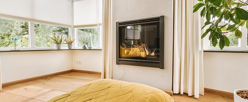 Residential Fireplace Ceramic Glass Installation in Parkland, WA