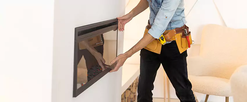 Metal Fireplace Installation in Parkland, Washington