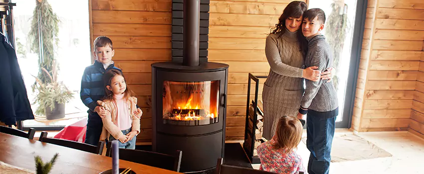 Morso Cast Iron Fireplace Insert Installation in Parkland, Washington