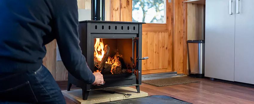 Open Hearth Wood Fireplace Installation in Parkland, WA