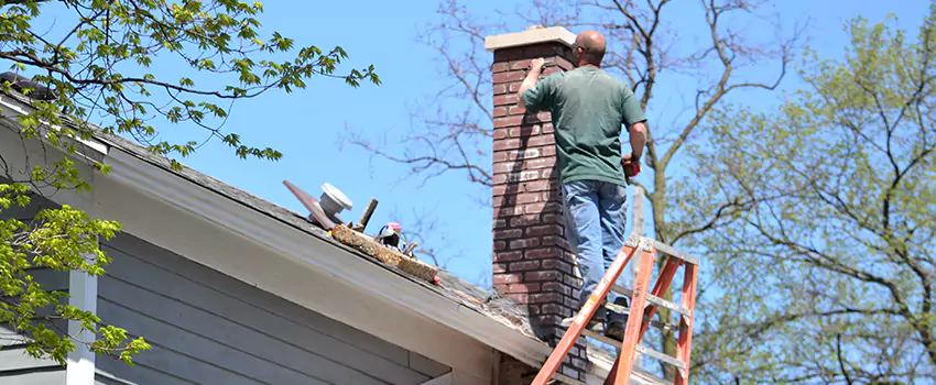 Vinyl and PVC Chimney Flashing Installation in Parkland, WA