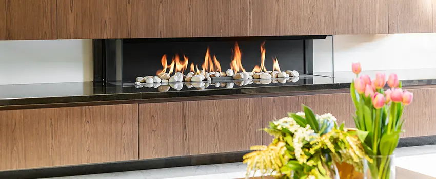Double-height Fireplace Design Refurbishment in Parkland, Washington