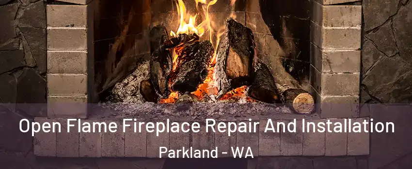  Open Flame Fireplace Repair And Installation Parkland - WA